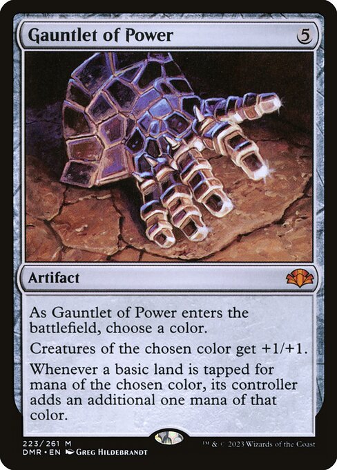 Gauntlet of Power (223) (Foil) - Dominaria Remastered - Game On
