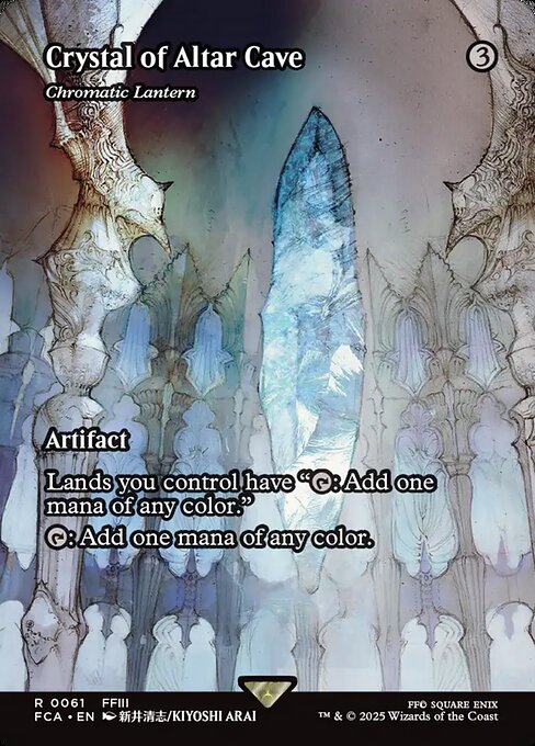 Chromatic Lantern (61) - BORDERLESS - FULL ART - Final Fantasy: Through the Ages - Game On