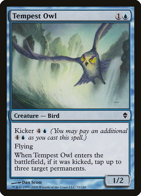 Tempest Owl (72) - Zendikar - Game On