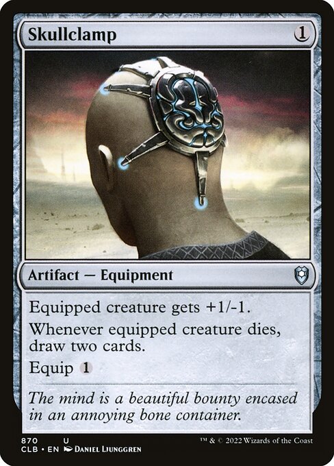Skullclamp (870) - Commander Legends: Battle for Baldur's Gate - Game On