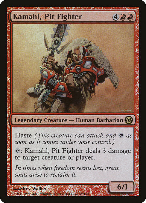 Kamahl, Pit Fighter (49) (Foil) - Duels of the Planeswalkers - Game On