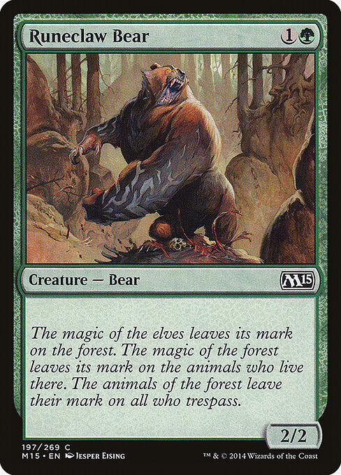 Runeclaw Bear (197) - Magic 2015 - Game On
