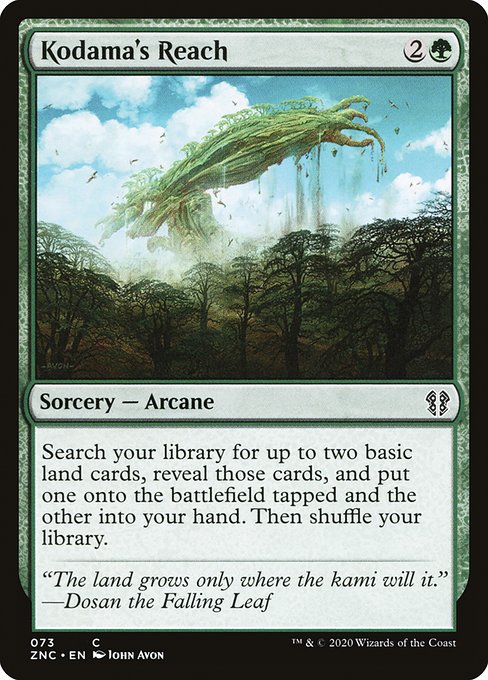 Kodama's Reach (73) - Zendikar Rising Commander - Game On