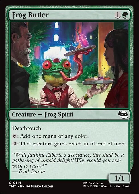 Frog Butler (114) (Foil) - Teenage Mutant Ninja Turtles - Game On