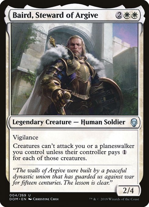 Baird, Steward of Argive (4) (Foil) - Dominaria - Game On
