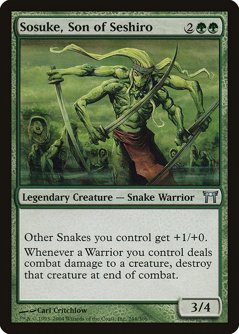Sosuke, Son of Seshiro (244) - Champions of Kamigawa - Game On