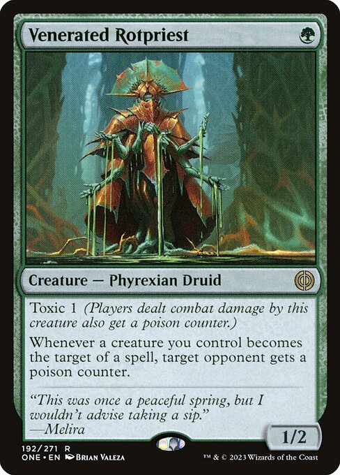 Venerated Rotpriest (192) - Phyrexia: All Will Be One - Game On