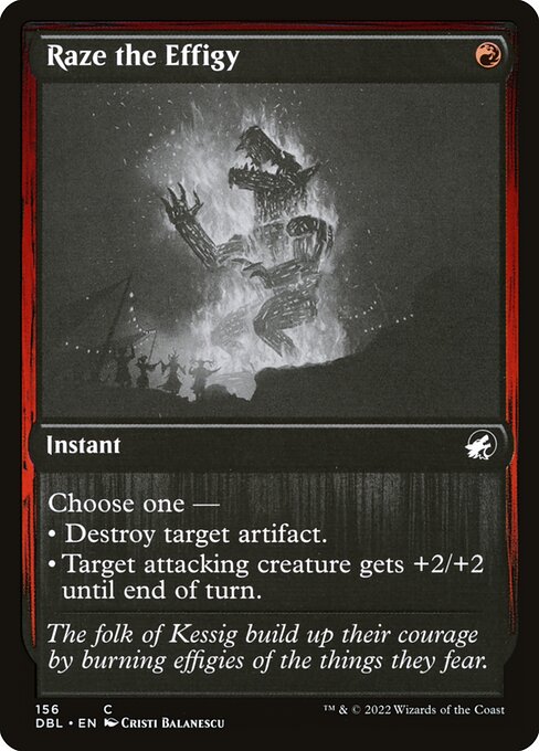 Raze the Effigy (156) - Innistrad: Double Feature - Game On