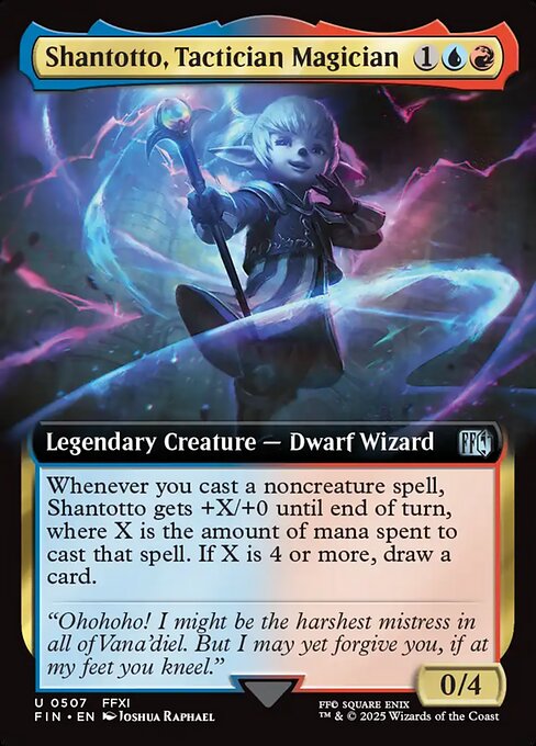Shantotto, Tactician Magician (507) - EXTENDED ART (Foil) - Final Fantasy - Game On