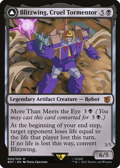 Blitzwing, Cruel Tormentor // Blitzwing, Adaptive Assailant (4) - Transformers - Game On