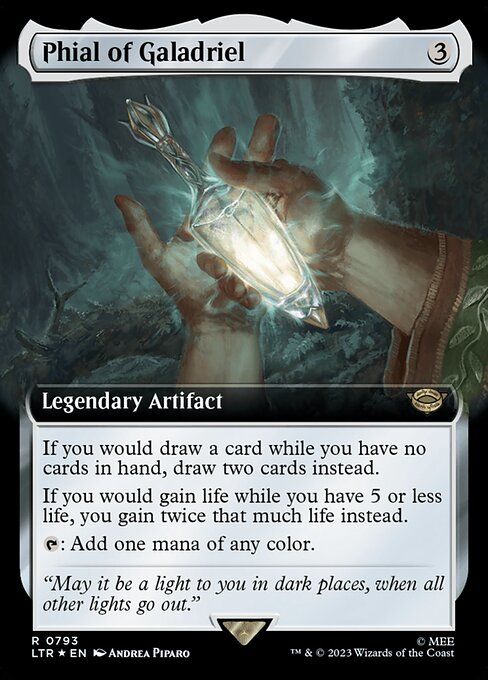 Phial of Galadriel (793) - EXTENDED ART (Foil) - The Lord of the Rings: Tales of Middle-earth - Game On