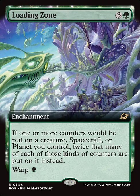 Loading Zone (344) - EXTENDED ART (Foil) - Edge of Eternities - Game On