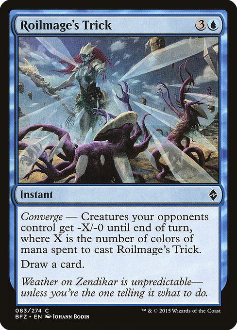 Roilmage's Trick (83) (Foil) - Battle for Zendikar - Game On