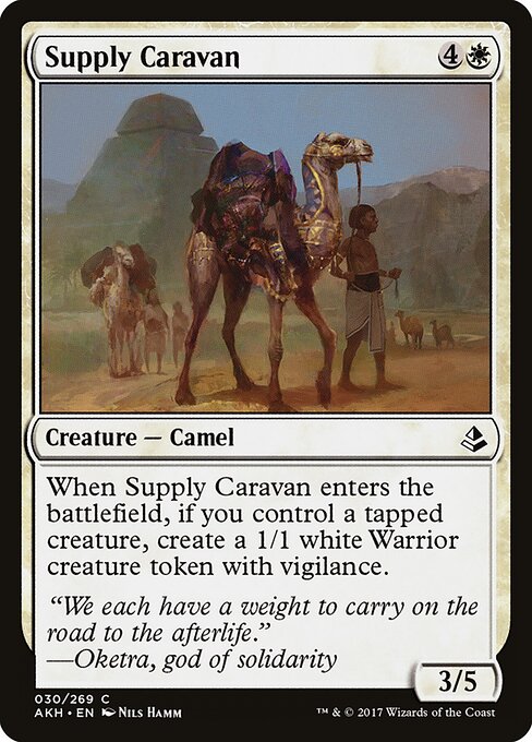 Supply Caravan (30) (Foil) - Amonkhet - Game On