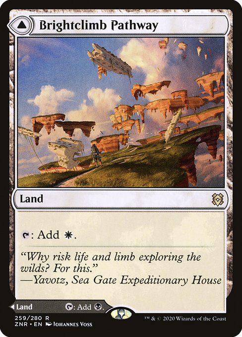 Brightclimb Pathway // Grimclimb Pathway (259) (Foil) - Zendikar Rising - Game On