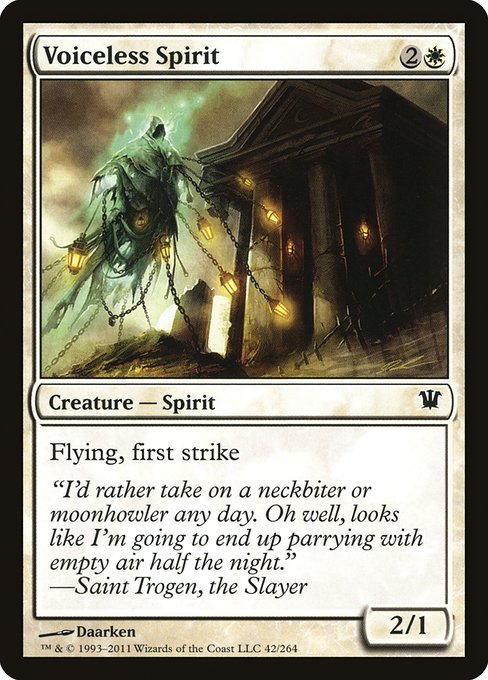 Voiceless Spirit (42) (Foil) - Innistrad - Game On