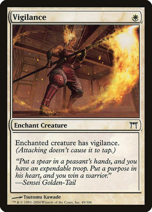 Vigilance (49) (Foil) - Champions of Kamigawa - Game On