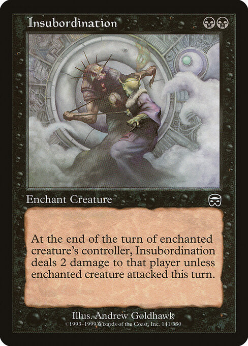 Insubordination (141) (Foil) - Mercadian Masques - Game On