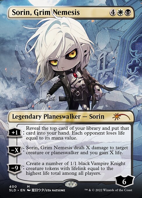 Sorin, Grim Nemesis (400) - BORDERLESS (Foil) - Secret Lair Drop - Game On