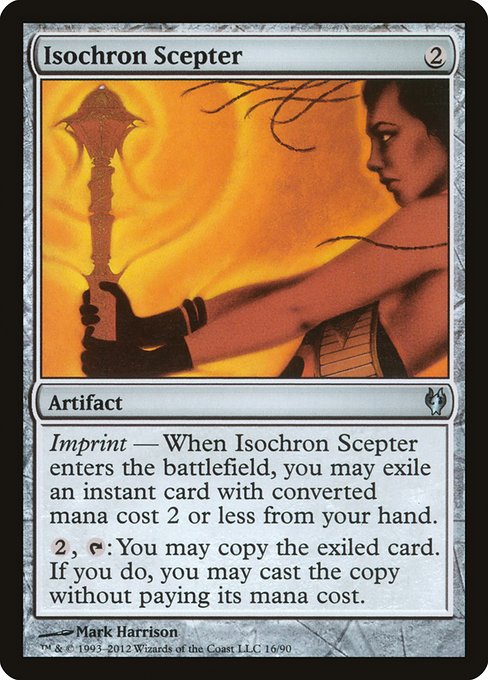 Isochron Scepter (16) - Duel Decks: Izzet vs. Golgari - Game On