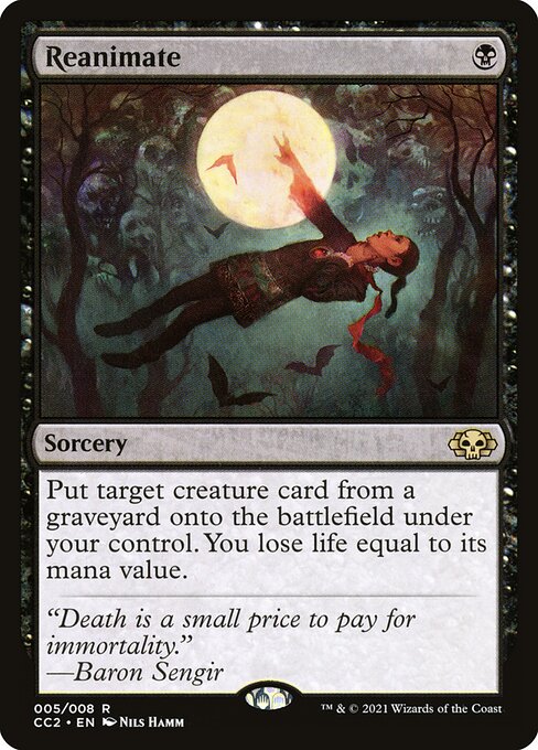 Reanimate (5) - Commander Collection: Black - Game On