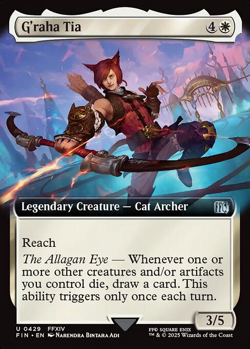 G'raha Tia (429) - EXTENDED ART (Foil) - Final Fantasy - Game On