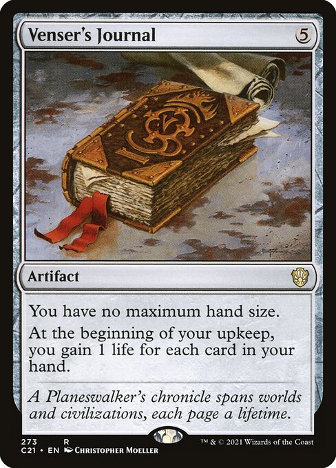 Venser's Journal (273) - Commander 2021 - Game On