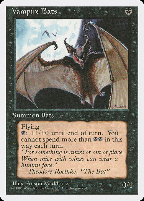 Vampire Bats (167) - Fourth Edition - Game On