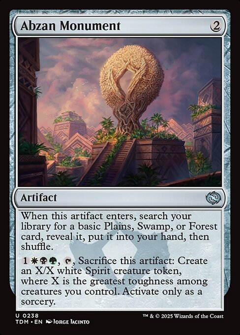 Abzan Monument (238) - Tarkir: Dragonstorm - Game On