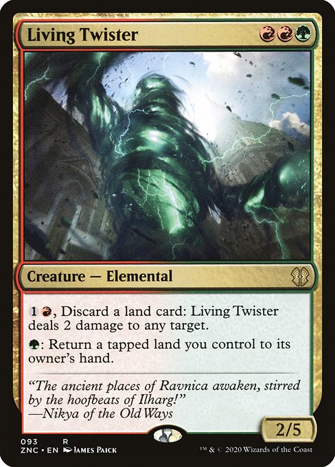 Living Twister (93) - Zendikar Rising Commander - Game On
