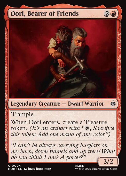 Dori, Bearer of Friends (94) (Foil) - The Hobbit - Game On