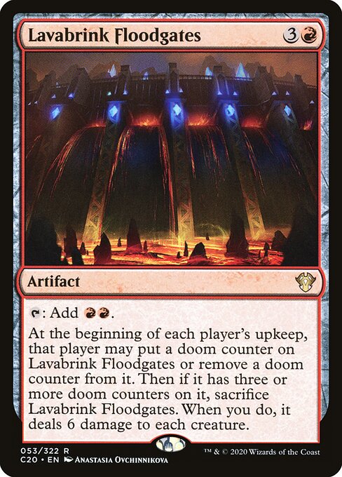 Lavabrink Floodgates (53) - Commander 2020 - Game On