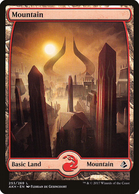 Mountain (253) - FULL ART - Amonkhet - Game On