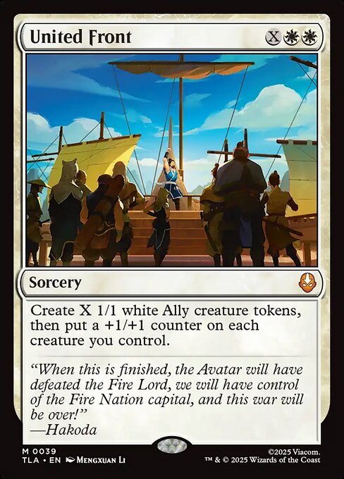 United Front (39) (Foil) - Avatar: The Last Airbender - Game On