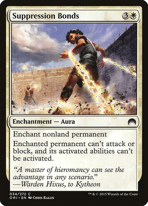 Suppression Bonds (34) (Foil) - Magic Origins - Game On