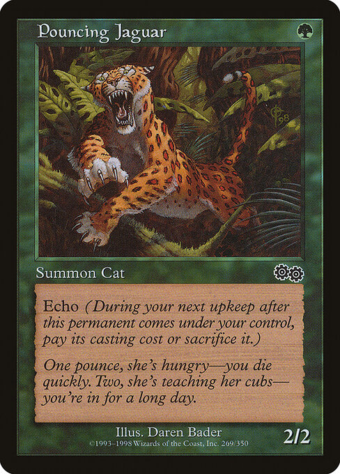 Pouncing Jaguar (269) - Urza's Saga - Game On