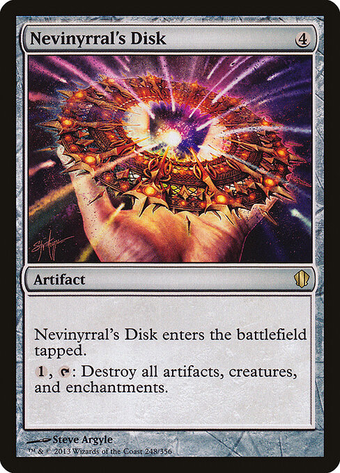 Nevinyrral's Disk (248) - Commander 2013 - Game On