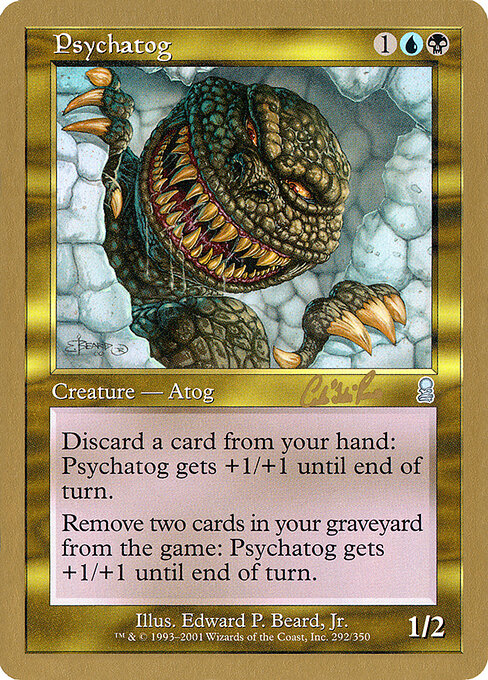 Psychatog (cr292) - World Championship Decks 2002 - Game On