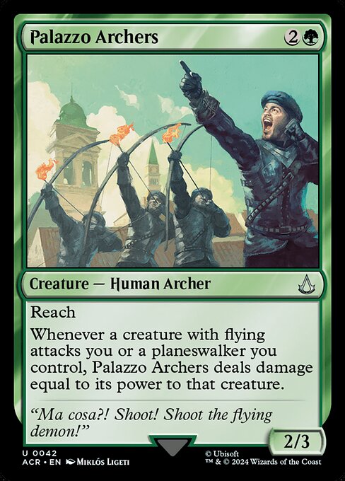 Palazzo Archers (42) (Foil) - Assassin's Creed - Game On