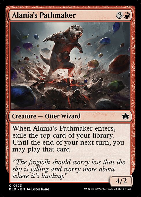 Alania's Pathmaker (123) (Foil) - Bloomburrow - Game On
