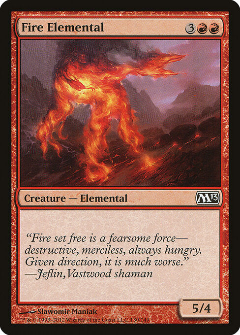 Fire Elemental (130) - Magic 2013 - Game On