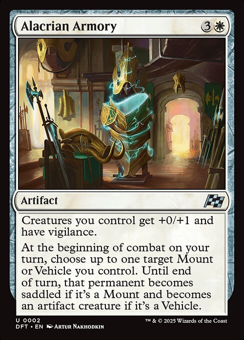 Alacrian Armory (2) (Foil) - Aetherdrift - Game On