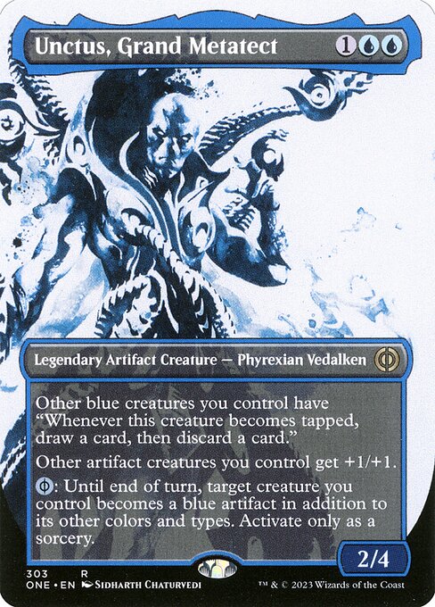 Unctus, Grand Metatect (303) - BORDERLESS - Phyrexia: All Will Be One - Game On