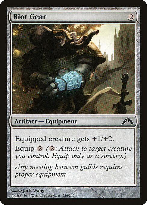 Riot Gear (236) (Foil) - Gatecrash - Game On