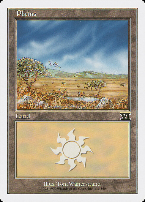 Plains (331) - Classic Sixth Edition - Game On