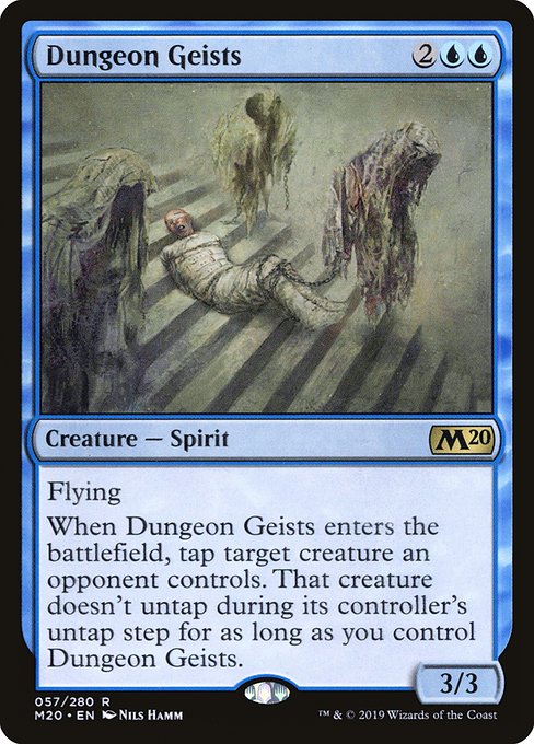 Dungeon Geists (57) (Foil) - Core Set 2020 - Game On