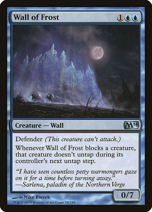 Wall of Frost (78) - Magic 2014 - Game On
