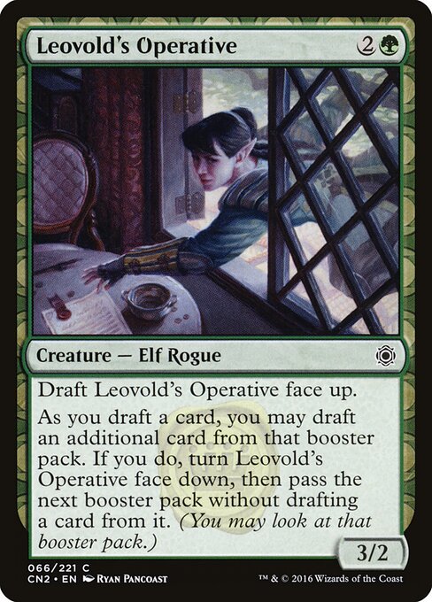 Leovold's Operative (66) (Foil) - Conspiracy: Take the Crown - Game On