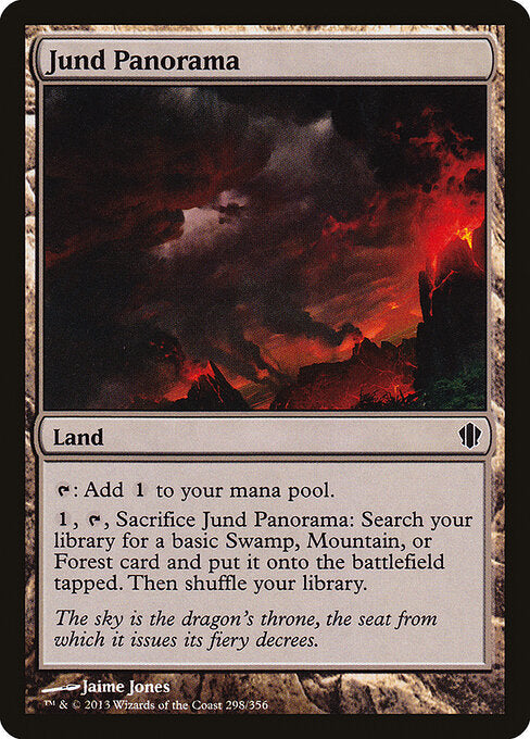 Jund Panorama (298) - Commander 2013 - Game On