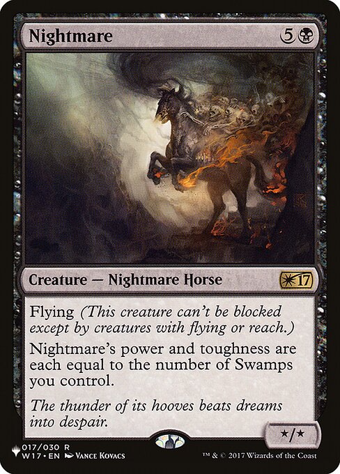 Nightmare (W17-17) - The List - Game On